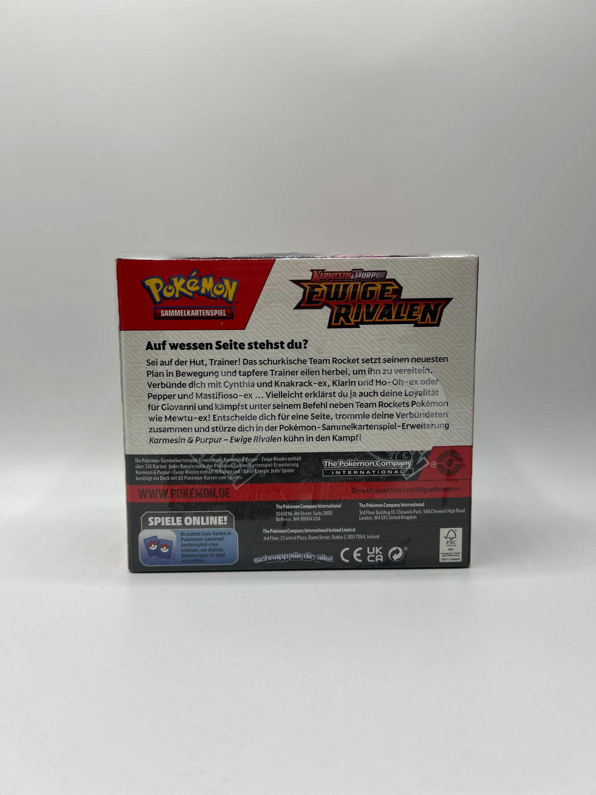 Pokemon Ewige Rivalen 36er Booster Display - DE