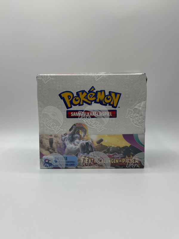 Pokemon Entwicklungen in Paldea Booster Display - DE