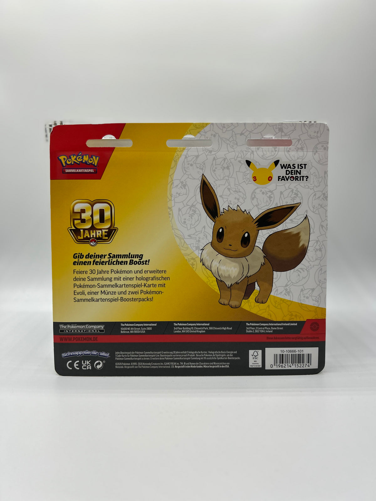 Pokemon 30 Jahre 2er Blister Evoli - DE