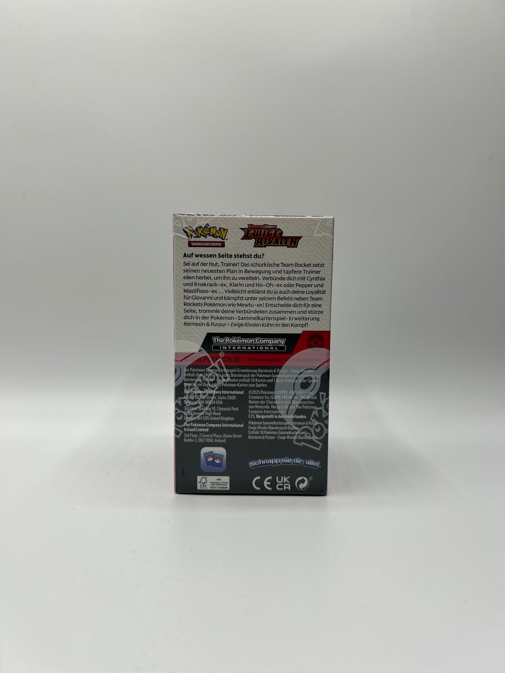 Pokemon Ewige Rivalen 18er Booster Display - DE