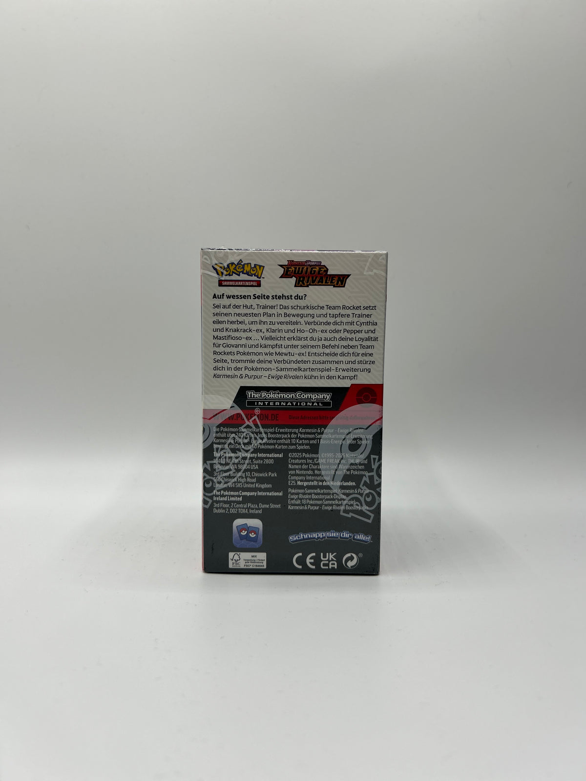 Pokemon Ewige Rivalen 18er Booster Display - DE
