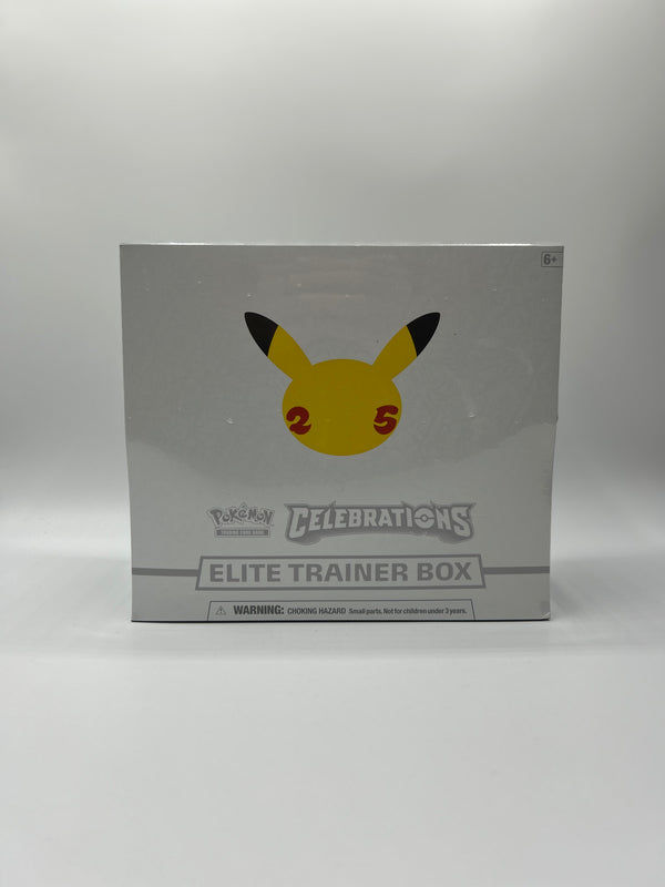 Pokemon 25 Celebrations Elite Trainer Box - ENG