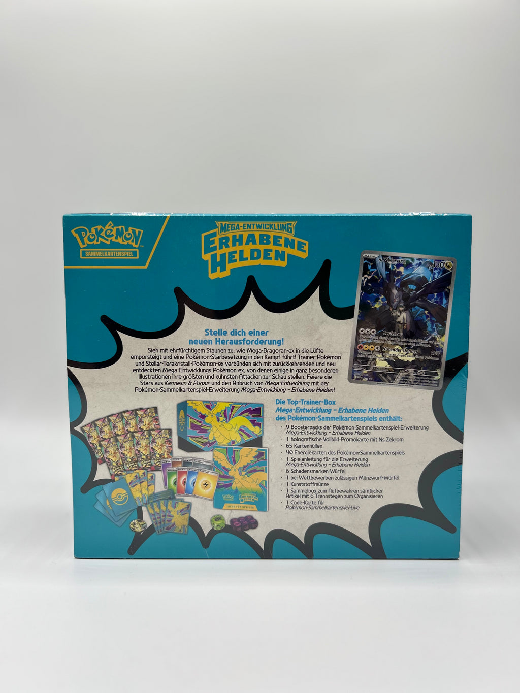 Pokemon Erhabene Helden Top Trainer Box - DEU