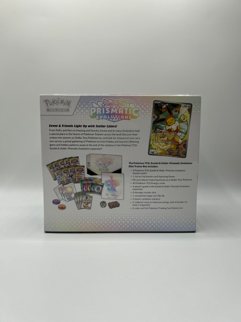 Pokemon Prismatic Evolution Elite Trainer Box - ENG