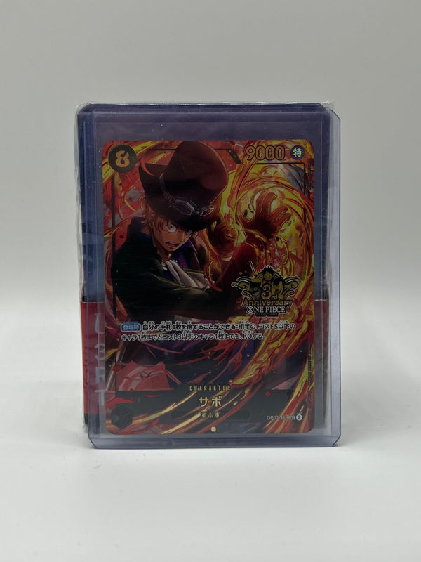 Sabo (OP07-118) (V.1) Unnumbered Promos (Non-English) 3rd Anniversary