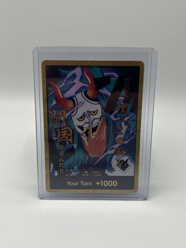 Yamato Gold DON!! Card PRB02 V.3 NM