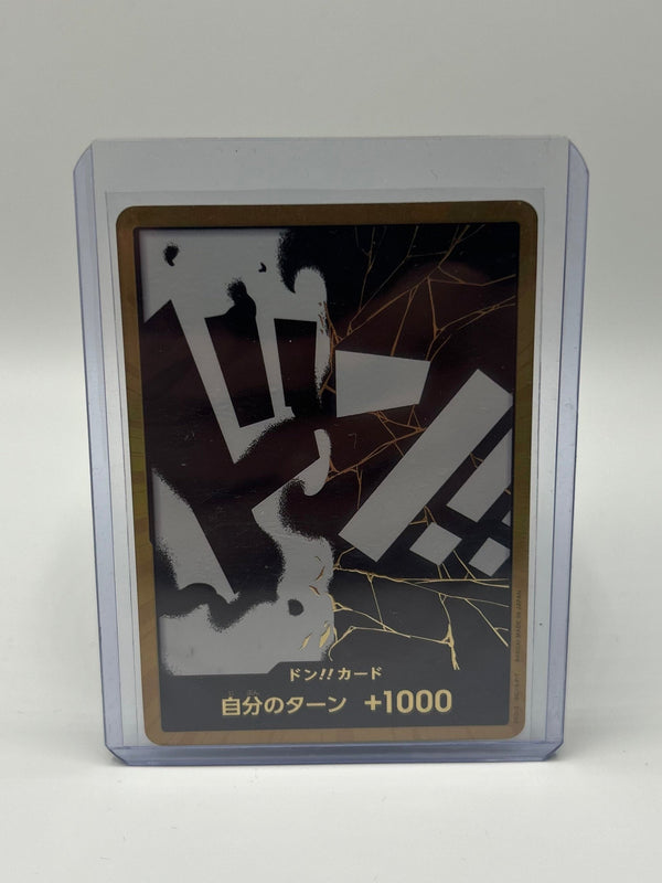 Blackbeard Gold DON!! Card PRB02 NM